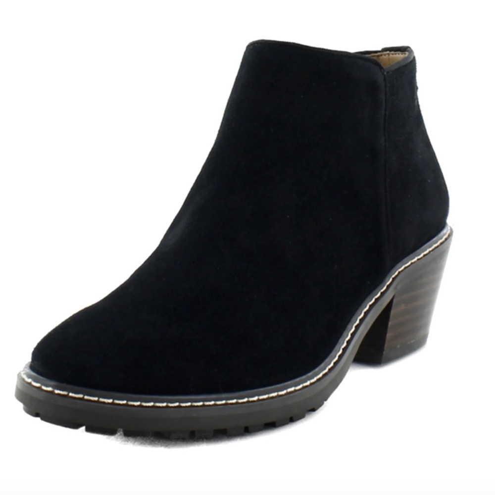 Sam Edelman | Pryce Ankle Bootie (Black Suede)